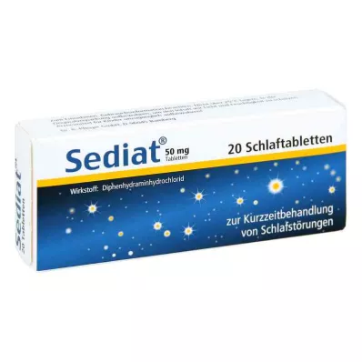 SEDIAT Tabletit, 20 kpl SEDIAT Tabletit, 20 kpl