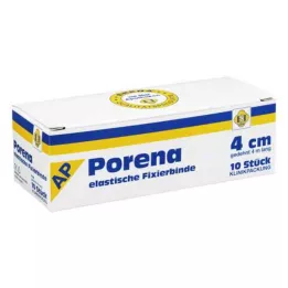 PORENA joustava sideharsoside 4 cm valkoinen ilman selloa, 10 kpl