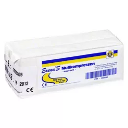 ERENA Sideharsokompressi 5x5 cm ei-steriili 8x, 100 kpl