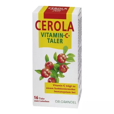 CEROLA C-vitamiini Taler Grandel, 16 kpl