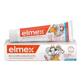 ELMEX Lasten hammastahna taitettava rasia, 50 ml