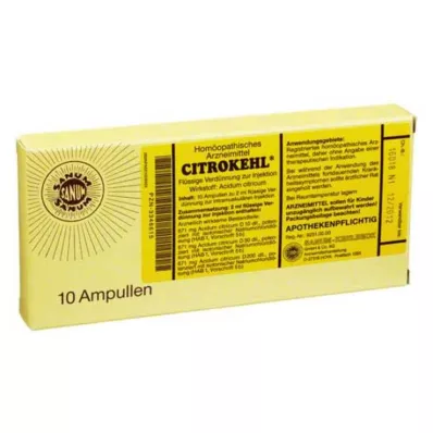CITROKEHL Ampullit, 10X2 ml CITROKEHL Ampullit, 10X2 ml