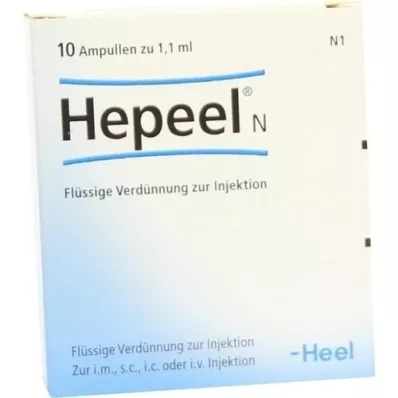 HEPEEL N Ampullit, 10 kpl