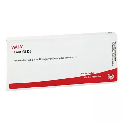 LIEN GL D 5 ampullia, 10X1 ml