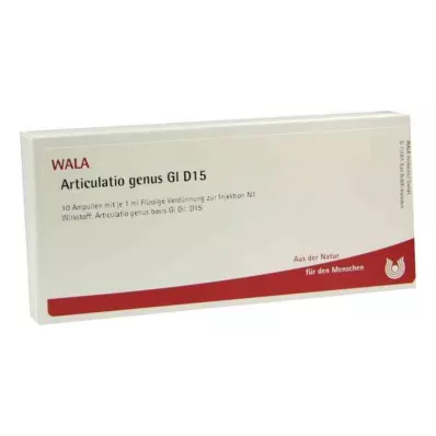 ARTICULATIO suku GL D 15 ampullia, 10X1 ml