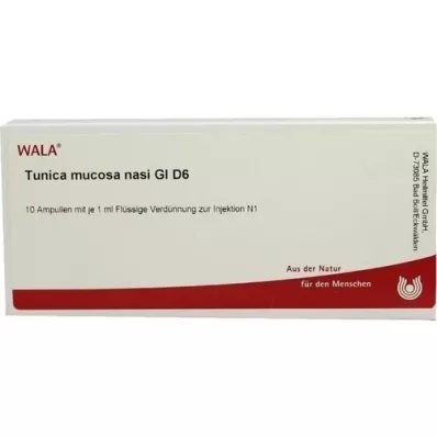 TUNICA mucosa nasi GL D 6 ampullia, 10X1 ml