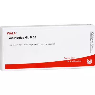 VENTRICULUS GL D 30 ampullia, 10X1 ml VENTRICULUS GL D 30 ampullia, 10X1 ml