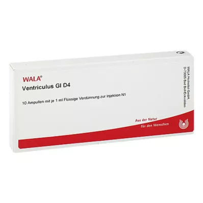 VENTRICULUS GL D 4 ampullia, 10X1 ml VENTRICULUS GL D 4 ampullia, 10X1 ml
