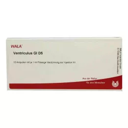 VENTRICULUS GL D 5 ampullia, 10X1 ml