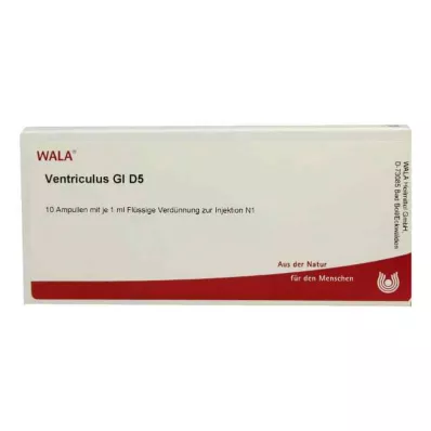 VENTRICULUS GL D 5 ampullia, 10X1 ml VENTRICULUS GL D 5 ampullia, 10X1 ml