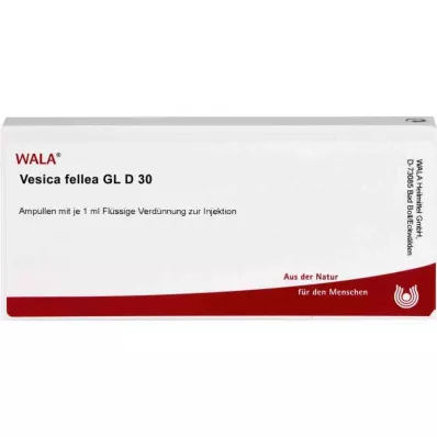 VESICA FELLEA GL D 30 ampullia, 10X1 ml VESICA FELLEA GL D 30 ampullia, 10X1 ml