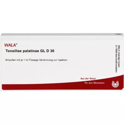 TONSILLAE palatinae GL D 30 ampullia, 10X1 ml