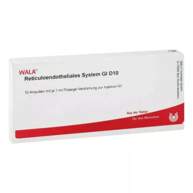 RETICULOENDOTHELIALES Järjestelmä GL D 10 ampullia, 10X1 ml RETICULOENDOTHELIALES Järjestelmä GL D 10 ampullia, 10X1 ml