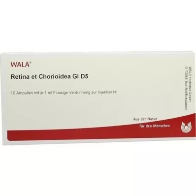 RETINA ET Chorioidea GL D 5 Ampullit, 10X1 ml