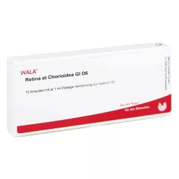 RETINA ET Chorioidea GL D 6 Ampullit, 10X1 ml