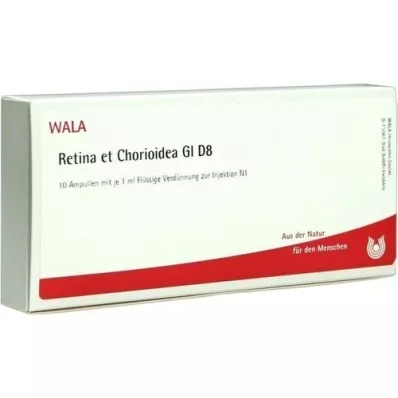 RETINA ET Chorioidea GL D 8 Ampullit, 10X1 ml