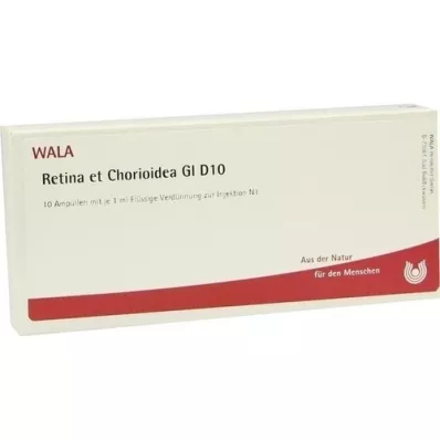 RETINA ET Chorioidea GL D 10 ampullia, 10X1 ml
