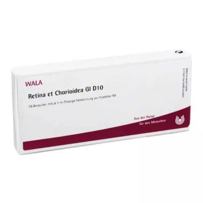 RETINA ET Chorioidea GL D 10 ampullia, 10X1 ml