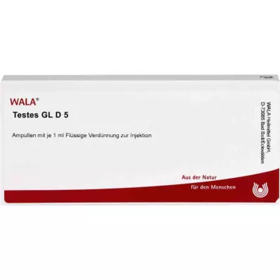 TESTES GL D 5 ampullia, 10X1 ml