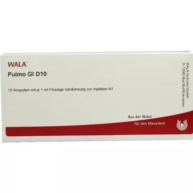 PULMO GL D 10 ampullia, 10X1 ml