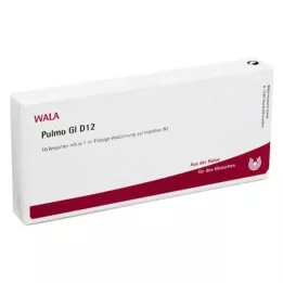 PULMO GL D 12 ampullia, 10X1 ml