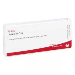 PULMO GL D 15 Ampullit, 10X1 ml