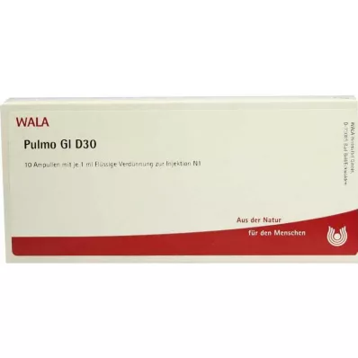PULMO GL D 30 ampullia, 10X1 ml