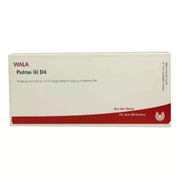 PULMO GL D 4 ampullia, 10X1 ml
