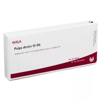 PULPA DENTIS GL D 6 ampullia, 10X1 ml