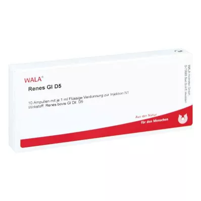RENES GL D 5 ampullia, 10X1 ml RENES GL D 5 ampullia, 10X1 ml