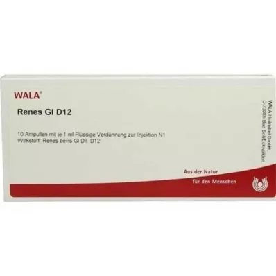 RENES GL D 12 ampullia, 10X1 ml