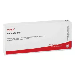 RENES GL D 20 ampullia, 10X1 ml