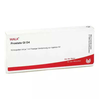 PROSTATA GL D 4 ampullia, 10X1 ml PROSTATA GL D 4 ampullia, 10X1 ml