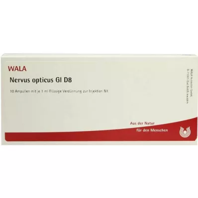 NERVUS OPTICUS GL D 8 Ampullit, 10X1 ml