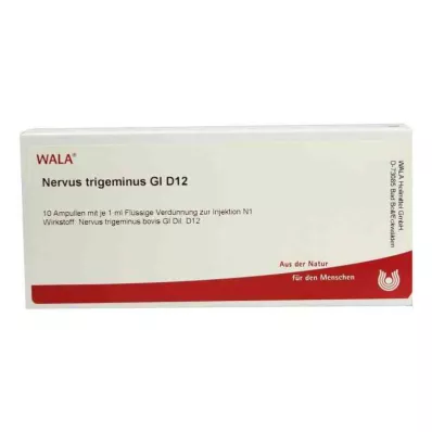 NERVUS TRIGEMINUS GL D 12 ampullia, 10X1 ml NERVUS TRIGEMINUS GL D 12 ampullia, 10X1 ml