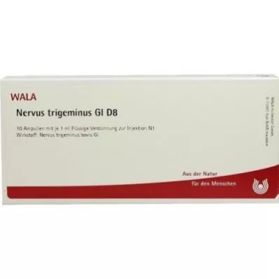 NERVUS TRIGEMINUS GL D 8 Ampullit, 10X1 ml NERVUS TRIGEMINUS GL D 8 Ampullit, 10X1 ml