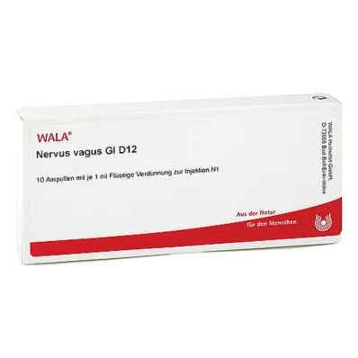 NERVUS VAGUS GL D 12 ampullia, 10X1 ml