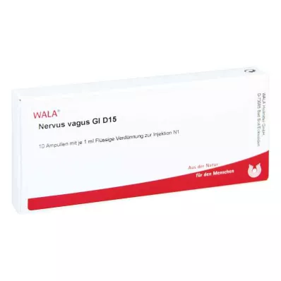 NERVUS VAGUS GL D 15 Ampullit, 10X1 ml NERVUS VAGUS GL D 15 Ampullit, 10X1 ml