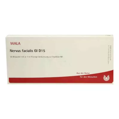 NERVUS FACIALIS GL D 15 Ampullit, 10X1 ml NERVUS FACIALIS GL D 15 Ampullit, 10X1 ml