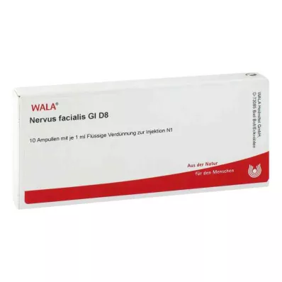 NERVUS FACIALIS GL D 8 Ampullit, 10X1 ml NERVUS FACIALIS GL D 8 Ampullit, 10X1 ml