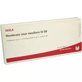 MEMBRANA sinus maxillaris GL D 8 ampullia, 10X1 ml