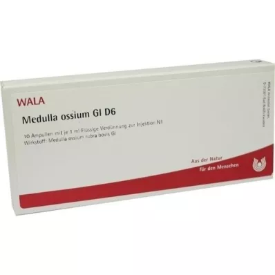MEDULLA OSSIUM GL D 6 ampullia, 10X1 ml