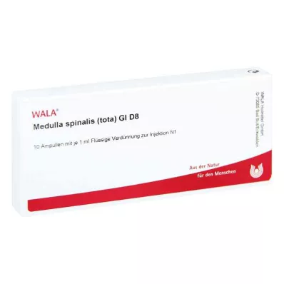 MEDULLA SPINALIS tota GL D 8 Ampullit, 10X1 ml MEDULLA SPINALIS tota GL D 8 Ampullit, 10X1 ml
