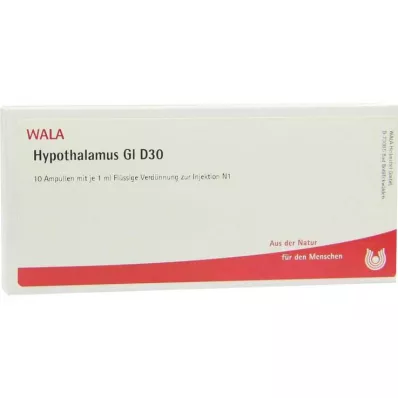 HYPOTHALAMUS GL D 30 ampullia, 10X1 ml