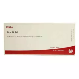 LIEN GL D 8 Ampullit, 10X1 ml