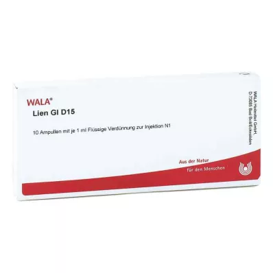 LIEN GL D 15 Ampullit, 10X1 ml LIEN GL D 15 Ampullit, 10X1 ml