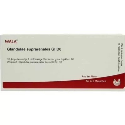 GLANDULAE SUPRARENALES GL D 8 Ampullit, 10X1 ml