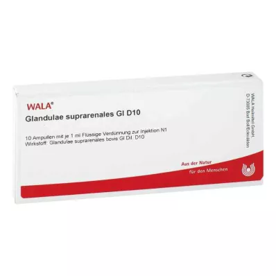 GLANDULAE SUPRARENALES GL D 10 ampullia, 10X1 ml GLANDULAE SUPRARENALES GL D 10 ampullia, 10X1 ml