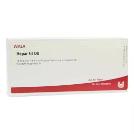 HEPAR GL D 8 Ampullit, 10X1 ml
