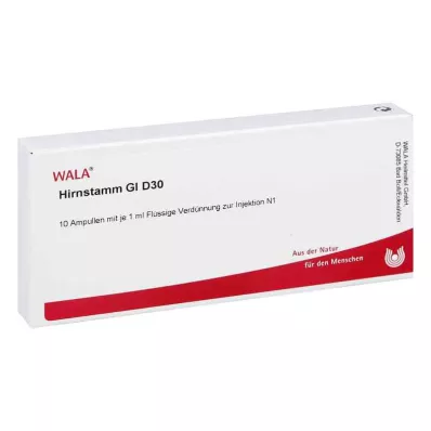 HIRNSTAMM GL D 30 ampullia, 10X1 ml HIRNSTAMM GL D 30 ampullia, 10X1 ml